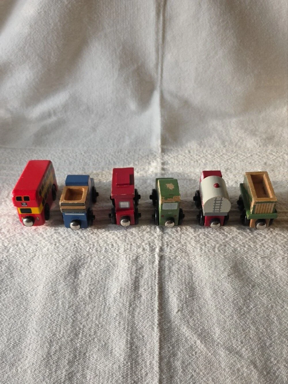 Vintage Thomas & Friends Multicolor Wooden Train and Vehicles Set